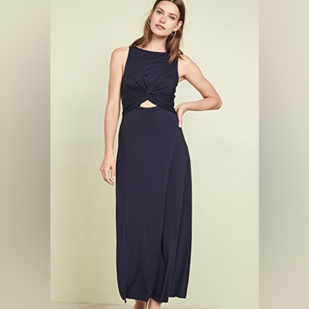 BN Bailey 44 Delphi twist-front cutout midi dress